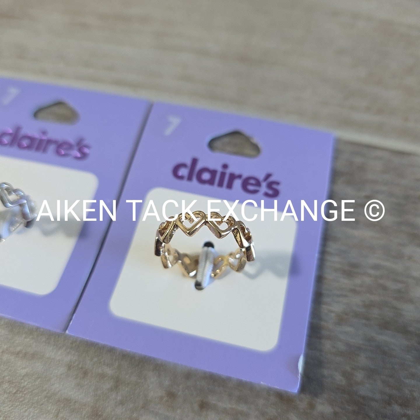 Claire's Rings (2) - Size 7