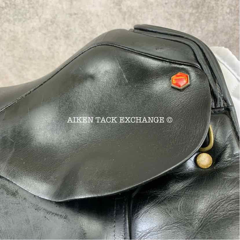 **SOLD** Albion Style SL Dressage Saddle, 16.5" Seat, Short Flap, Medium Tree, Wool Flocked Panels