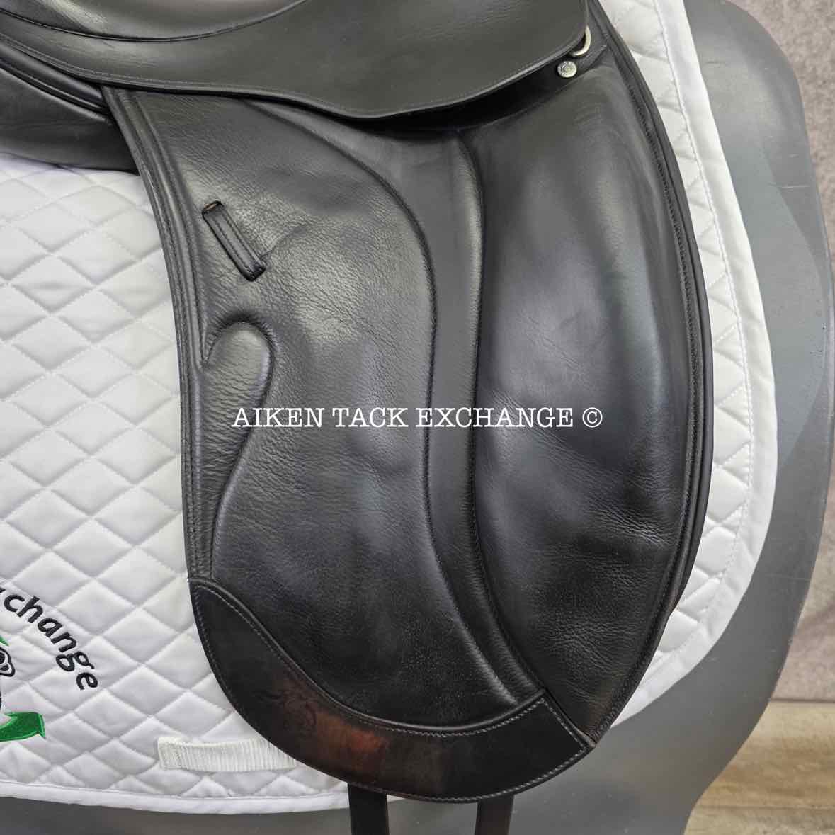 2011 Stackhouse Monoflap Dressage Saddle, 17" Seat, Medium Narrow Tree