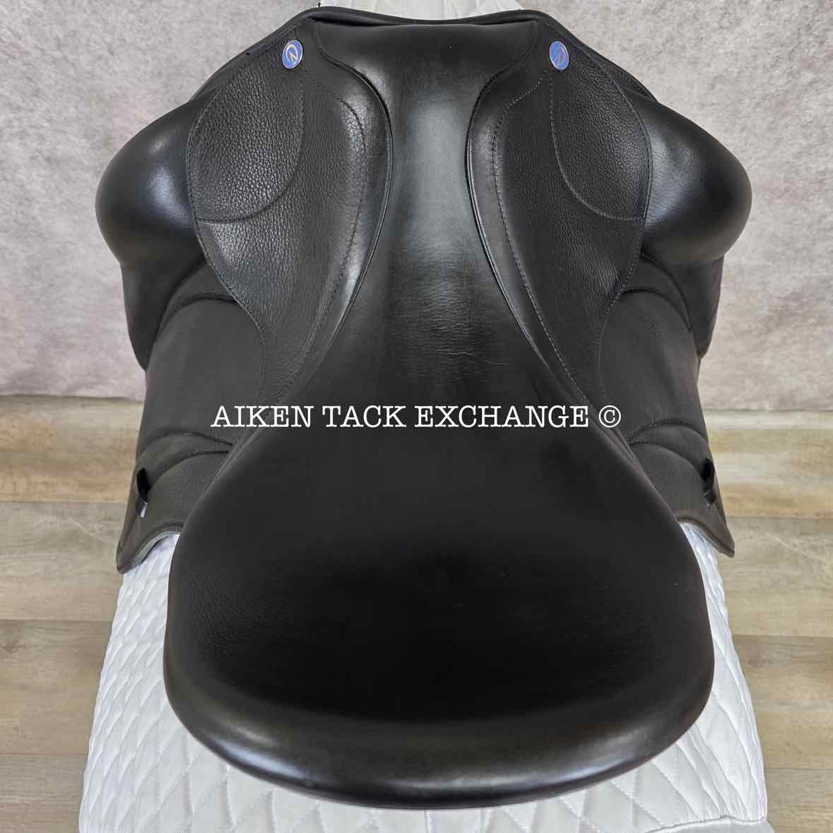 2023 Dynamic Equilibrium Monoflap Dressage Saddle, 18" Seat, Dynamic Polymer Tree, Foam Panels
