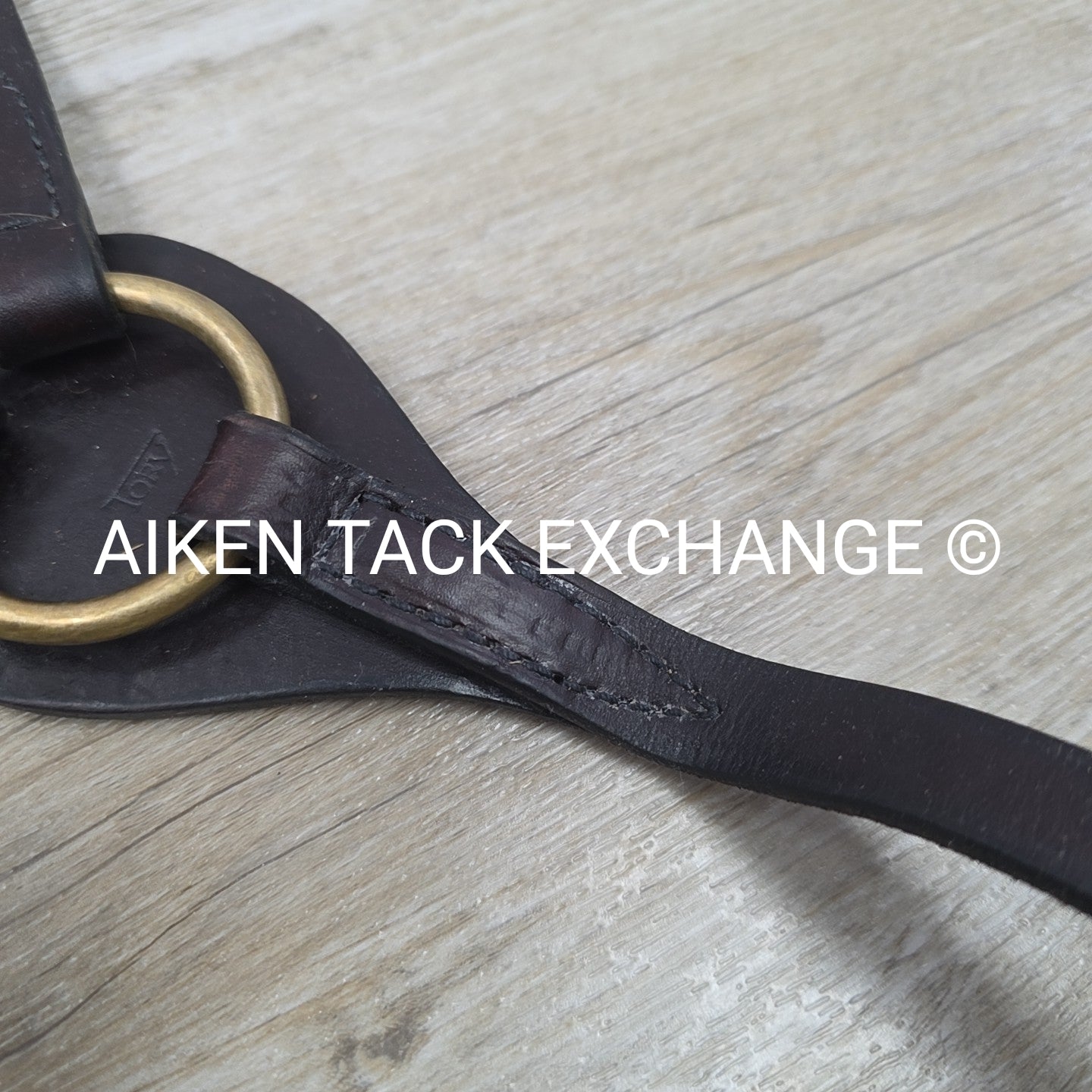 Tory Leather Flat Hunt Breastplate, Brown, Size Cob