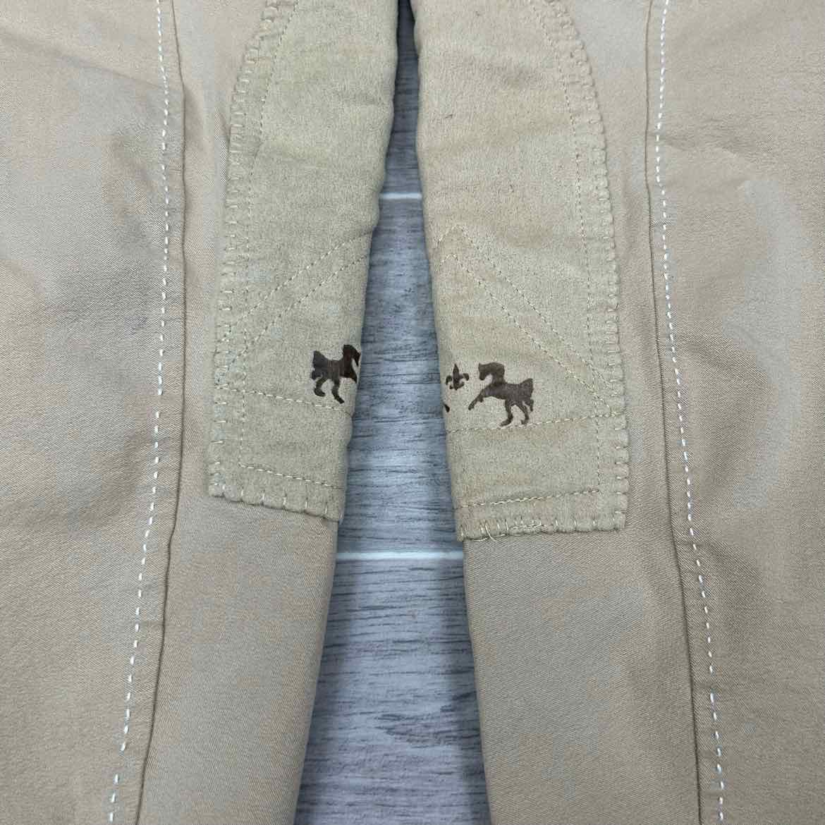 Equine Couture Knee Patch Breeches, Size 28