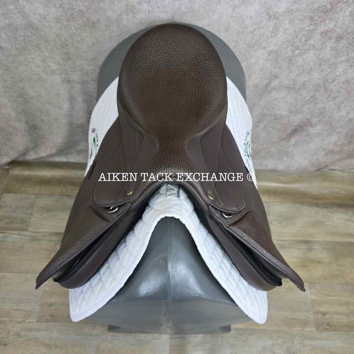 Dover Synthetic ProRide All Purpose Saddle, 17" Seat, Medium Tree, Wool Flocked Panels