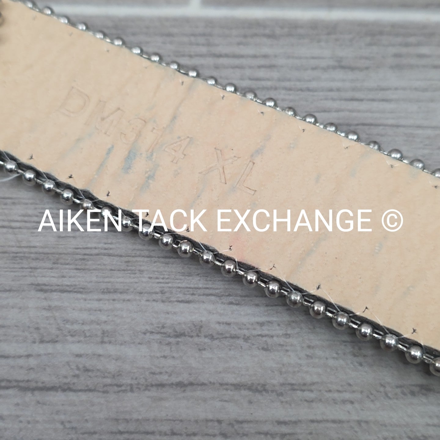 Studded Western Bling Belt, XLarge (has blemish)