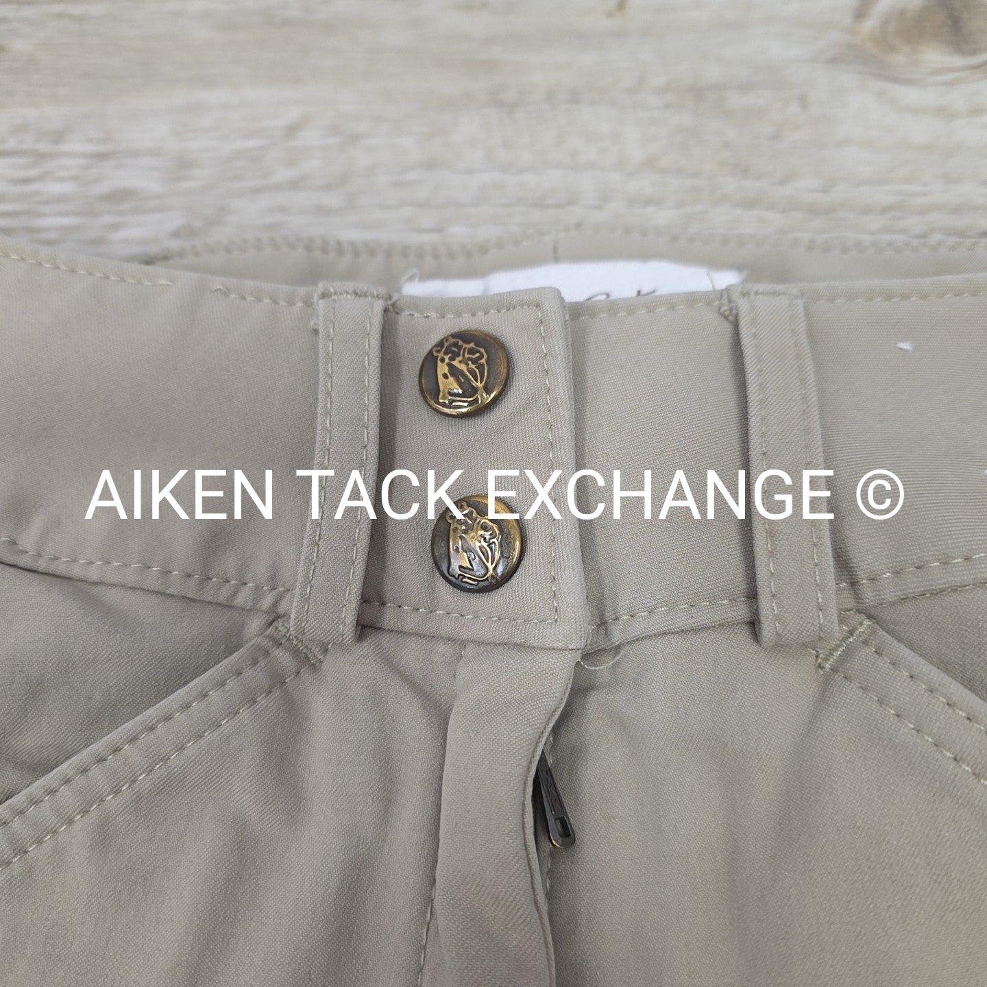 Tailored Sportsman Trophy Hunter Knee Patch Breeches, Size 8