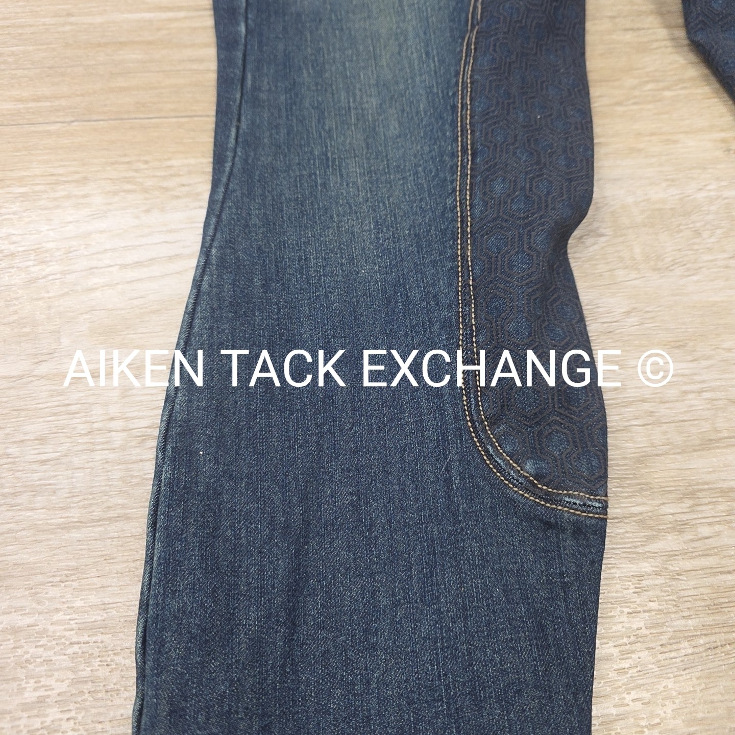 Ariat Halo Silicone Grip Full Seat Denim Breeches, Women's 28R