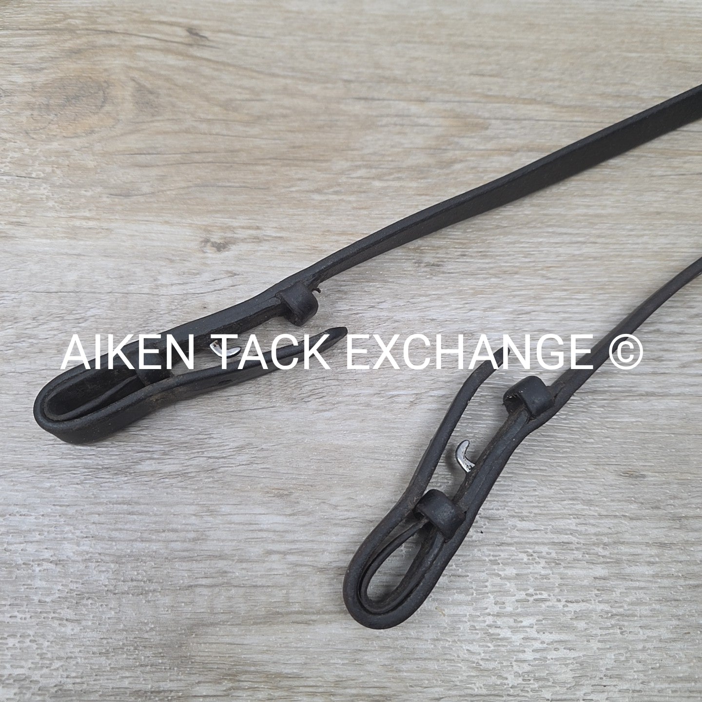 Horze Dressage Bridle with Rubber Reins, Black, Size Full