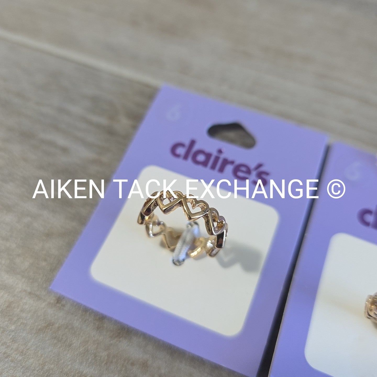 Claire's Rings (2) - Size 6