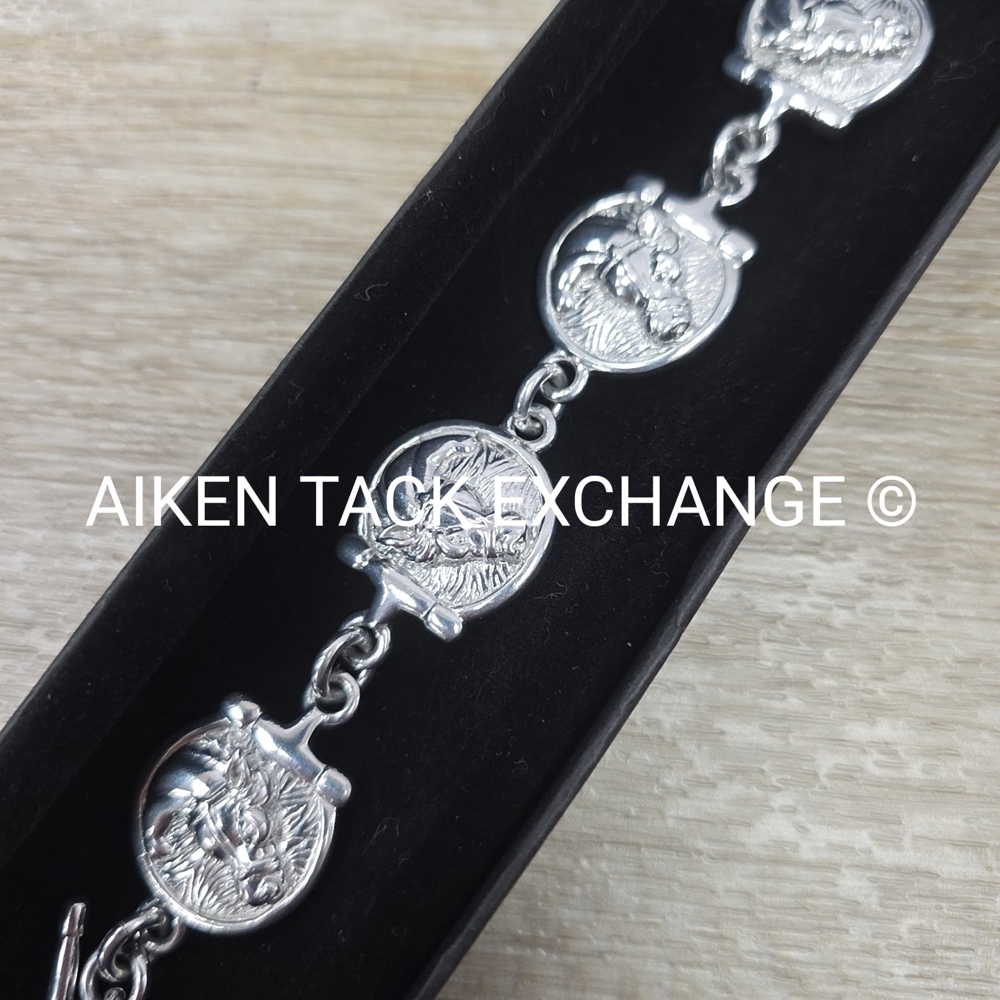 Arthur Court Horse Head Aluminium Bracelet