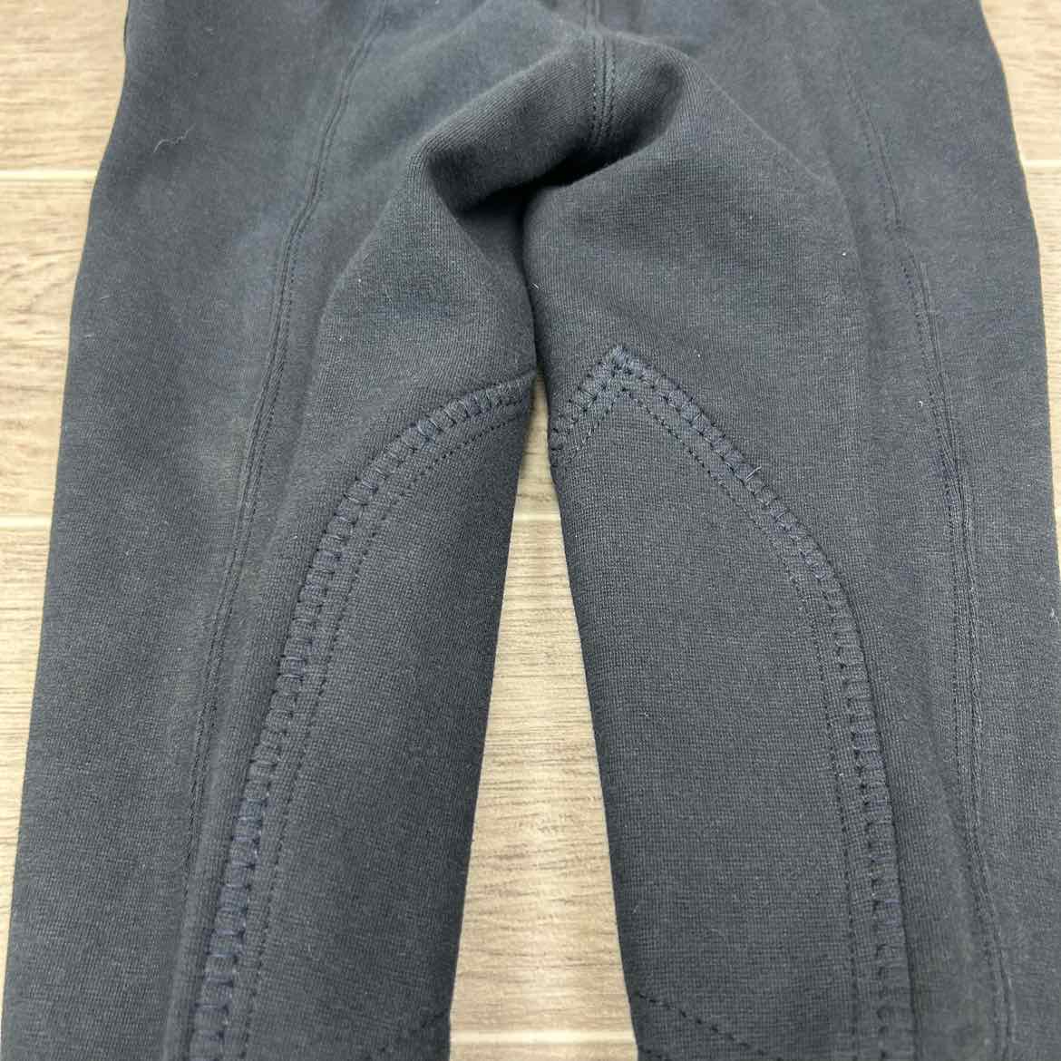 Royal Highness Children's Knee Patch Breeches, Black, Size 6, Brand New