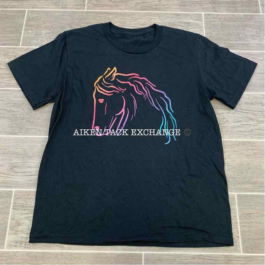 Short Sleeve Equine T-Shirt, Medium