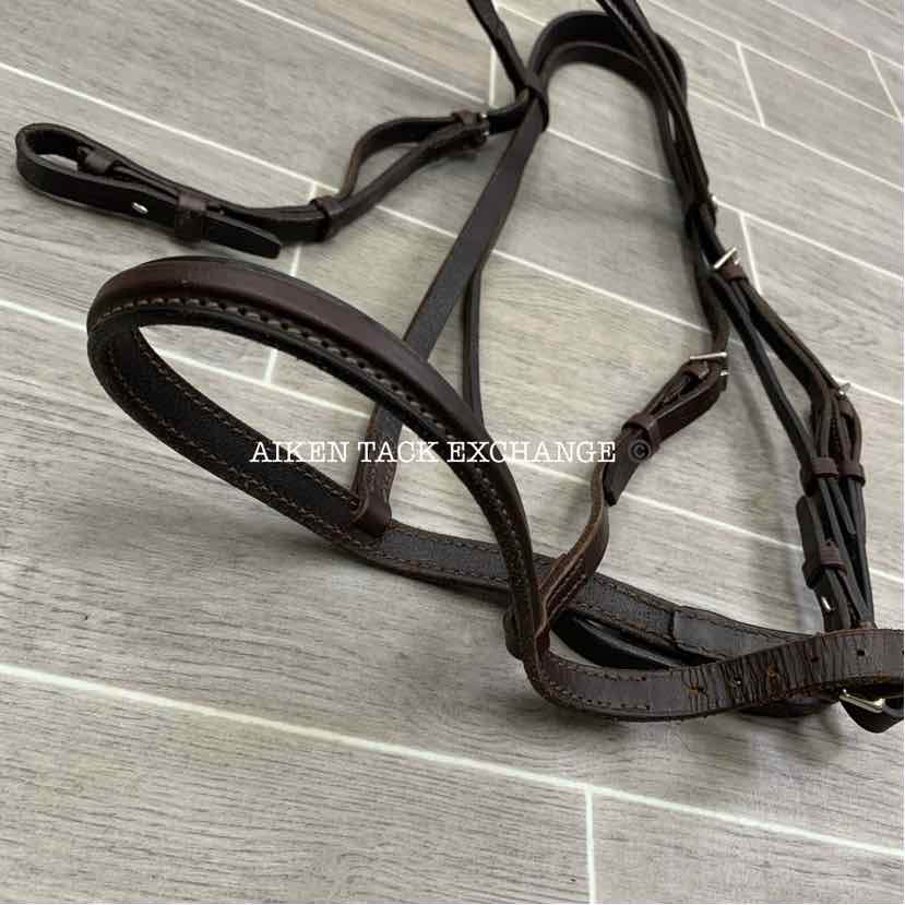 Courbette Lemetex Square Raised Bridle, No Reins, Size Full