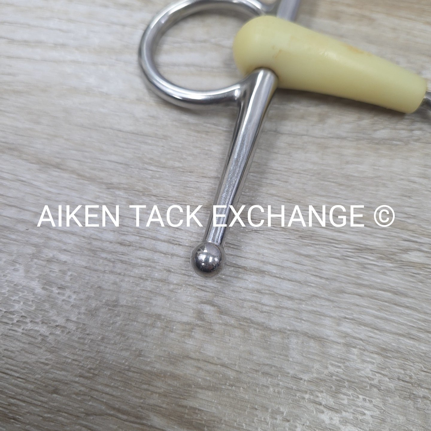 Happy Mouth Single Joint Full Cheek Bit, 5.25" (Has Chew Marks)