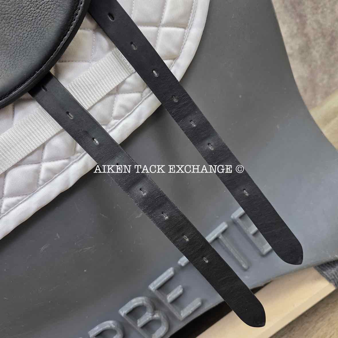 2023 Dynamic Equilibrium Monoflap Dressage Saddle, 18" Seat, Dynamic Polymer Tree, Foam Panels