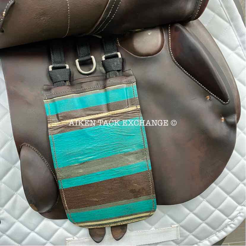 **SOLD** 2013 Voltaire Palm Beach Close Contact Jump Saddle, 17" Seat, 2A Flap, Medium Wide Tree, FIN Panels, Full Buffalo Leather