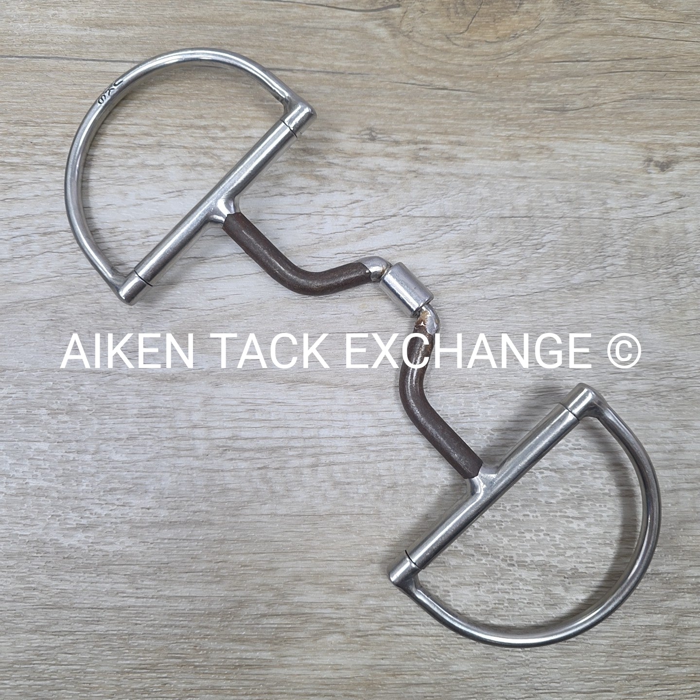 JKS Jay Shuttleworth D Ring Sweet Iron High Port Comfort Mouth Bit 5.25"