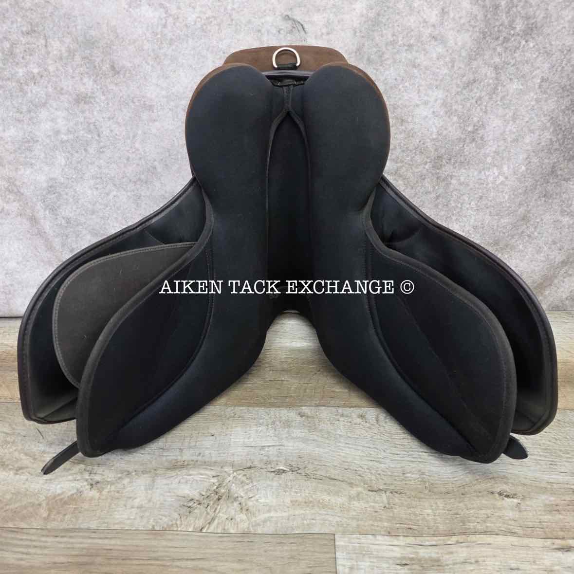 Thorowgood Synthetic All Purpose Saddle, 15.5" Seat, M/MW Tree, Wool Flocked Panels