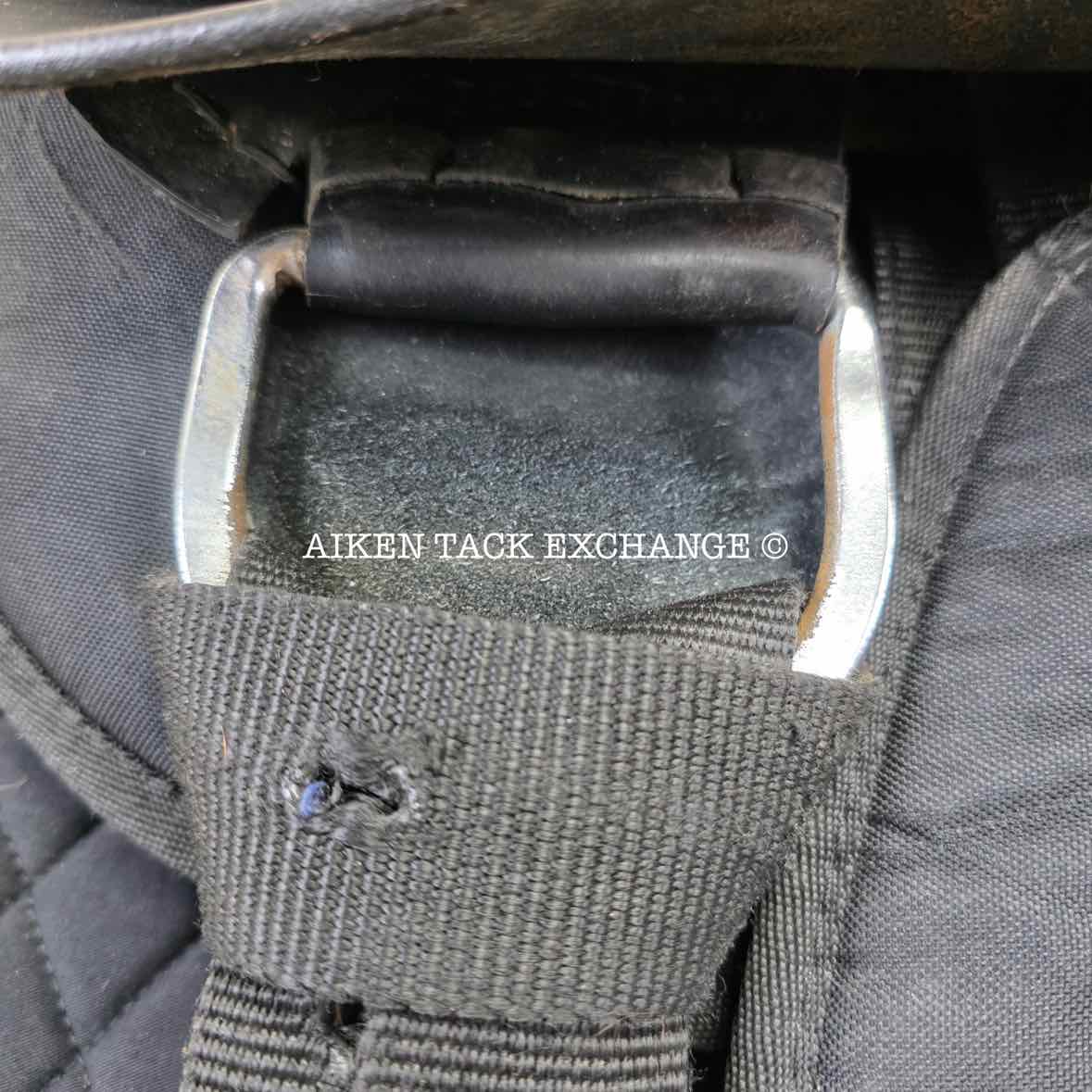 Tough 1 King Series Eclipse Western Saddle, 17" Seat, Wide Tree - Full QH Bars