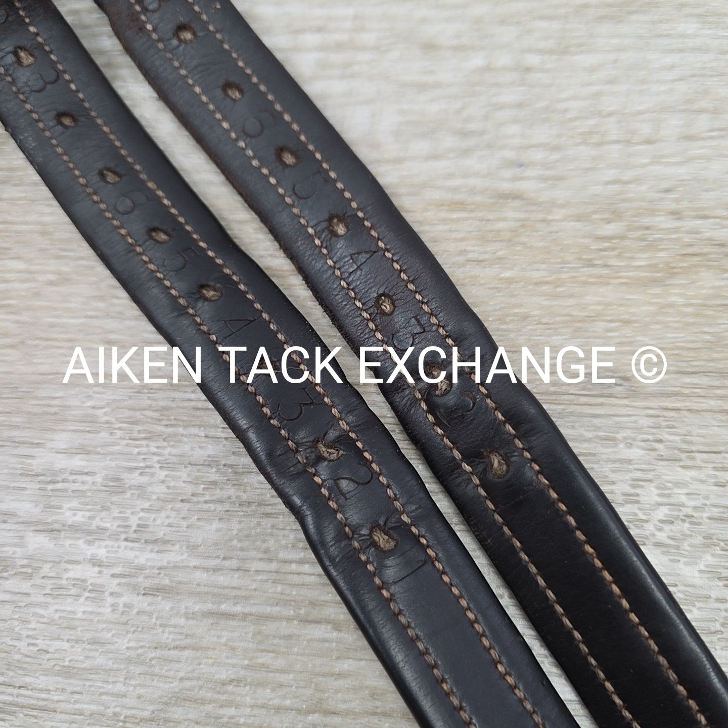 English Stirrup Leathers, Brown, 54"