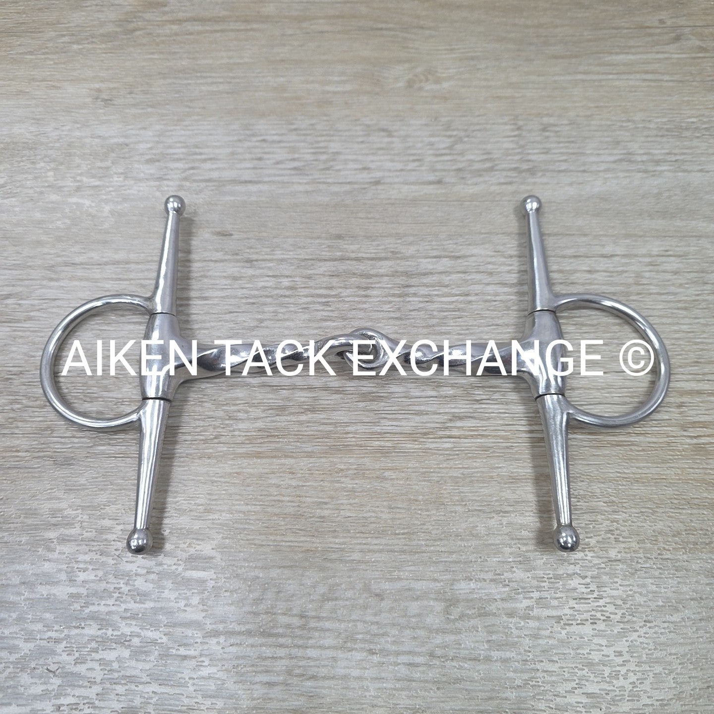 Single Joint Slow Twist Full Cheek Bit 6"