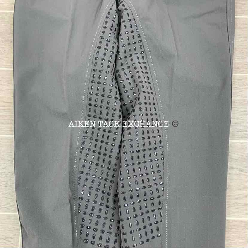 KL Select USG "Ava" Silicone Full Seat Breeches, Size 32