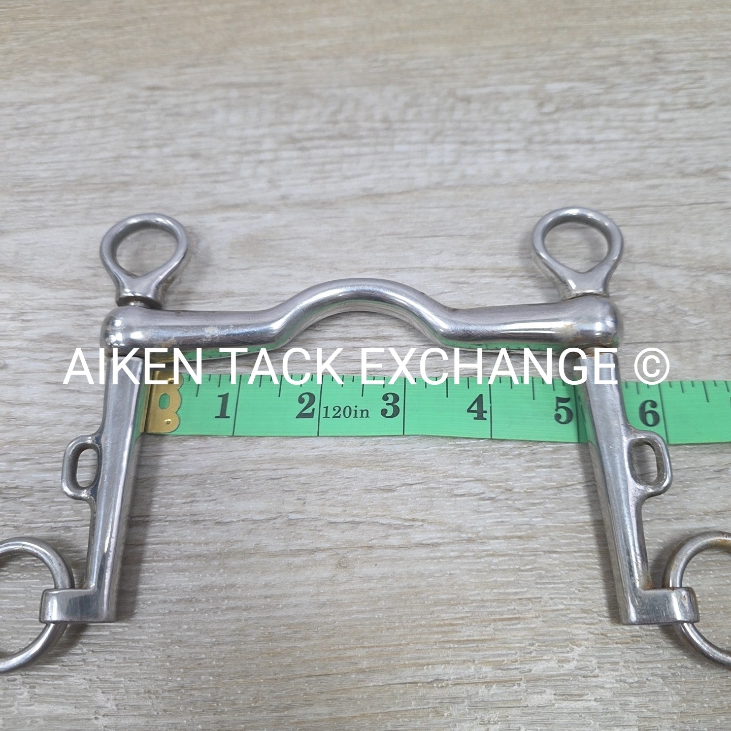 Korsteel Low Port Mullen Mouth Sliding Weymouth Bit 5"
