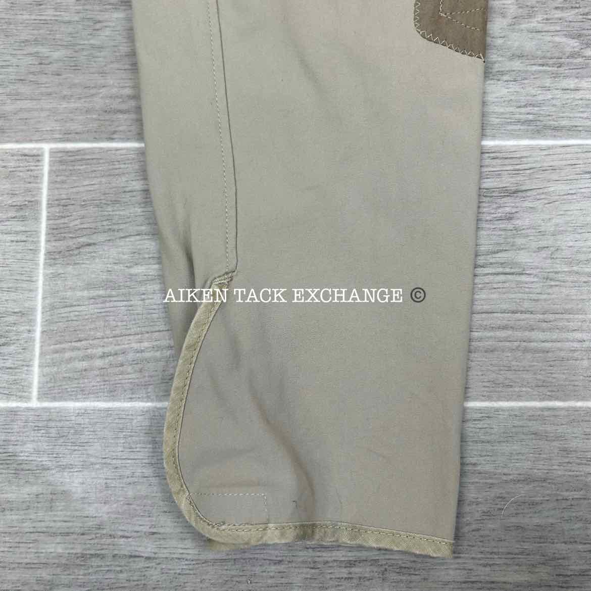 Tailored Sportsman Trophy Hunter Knee Patch Breeches, Size 34