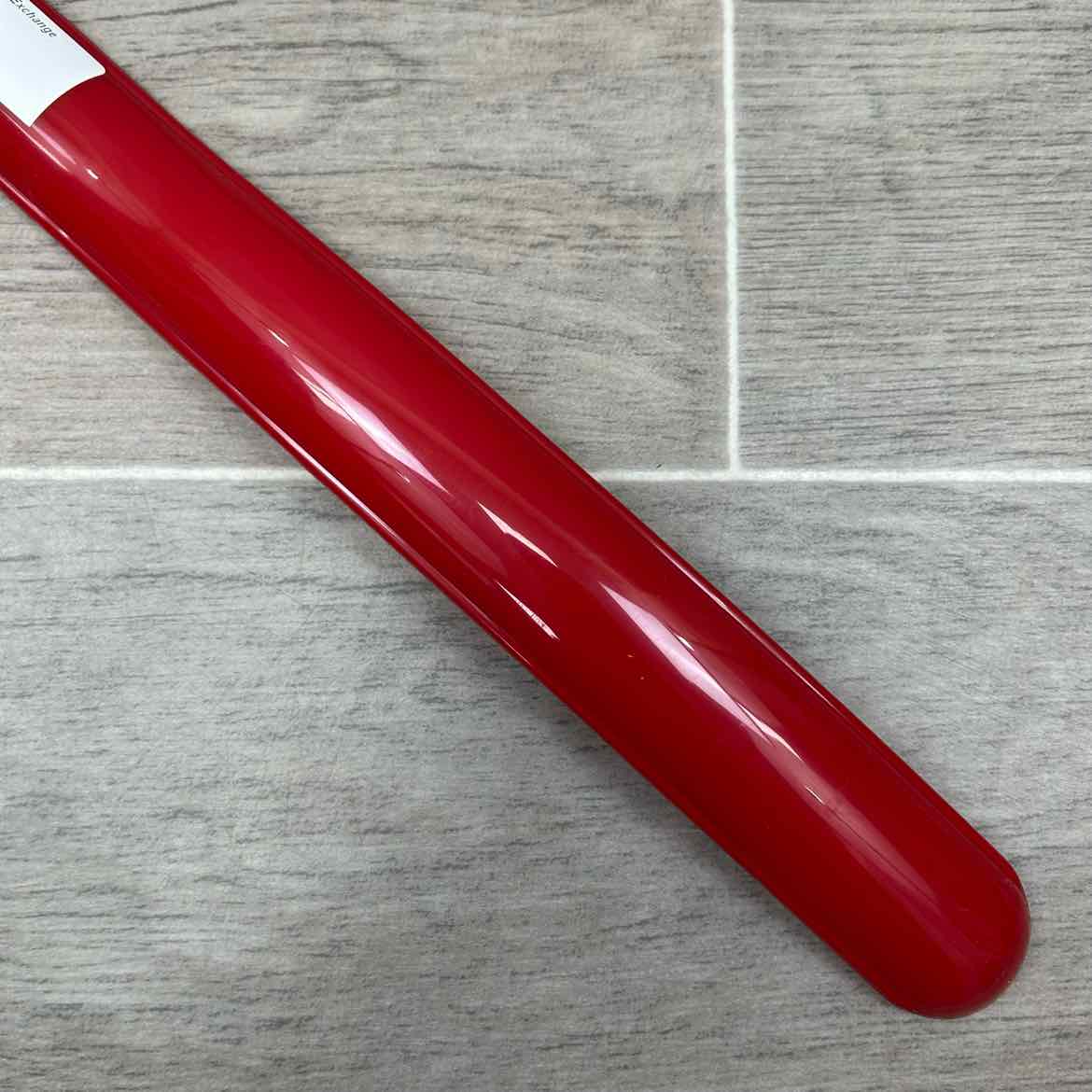 Equi-Essentials Curved Plastic Sweat Scraper, Red, Brand New
