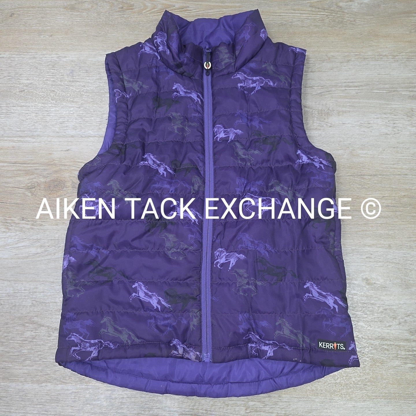 Kerrits Reversible Puffer Vest, Youth Large