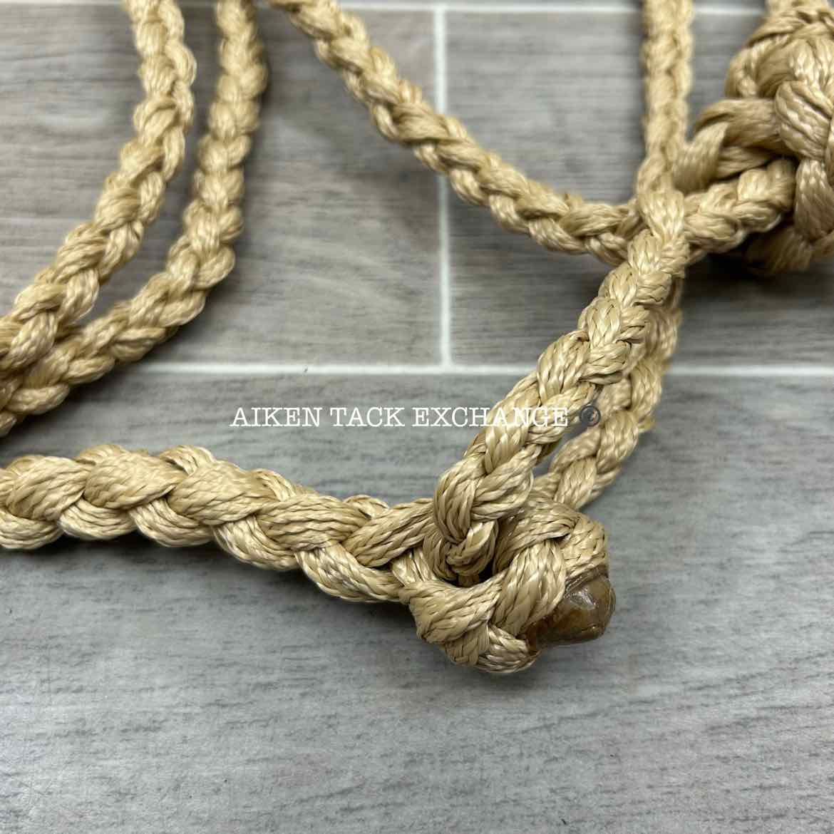 Braided Rope Halter with Lead