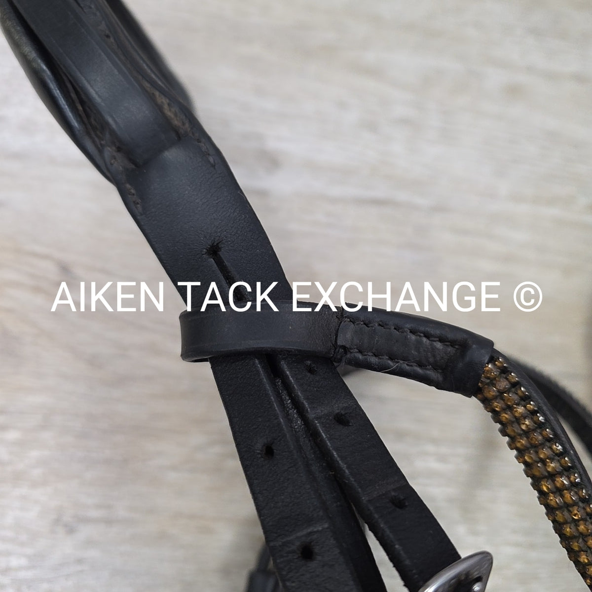 BARGAIN BUNDLE: 2 Dressage Bridles, No Reins, Black, Size Cob & Full