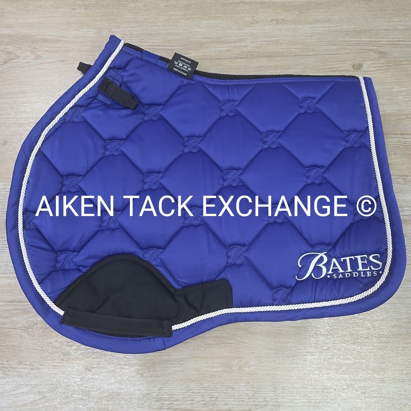 Bates Jump Saddle Pad with Logo Embroidery - Size Full