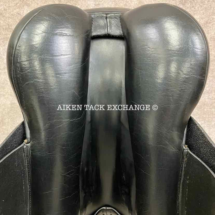 Cynron Dressage Saddle, 20" Seat, Extra Wide Tree, Wool Flocked Panels, Buffalo Leather