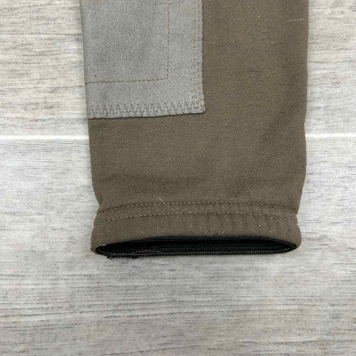 Kerrits Fleece Lined Winter Extended Knee Patch Tights, Size Medium