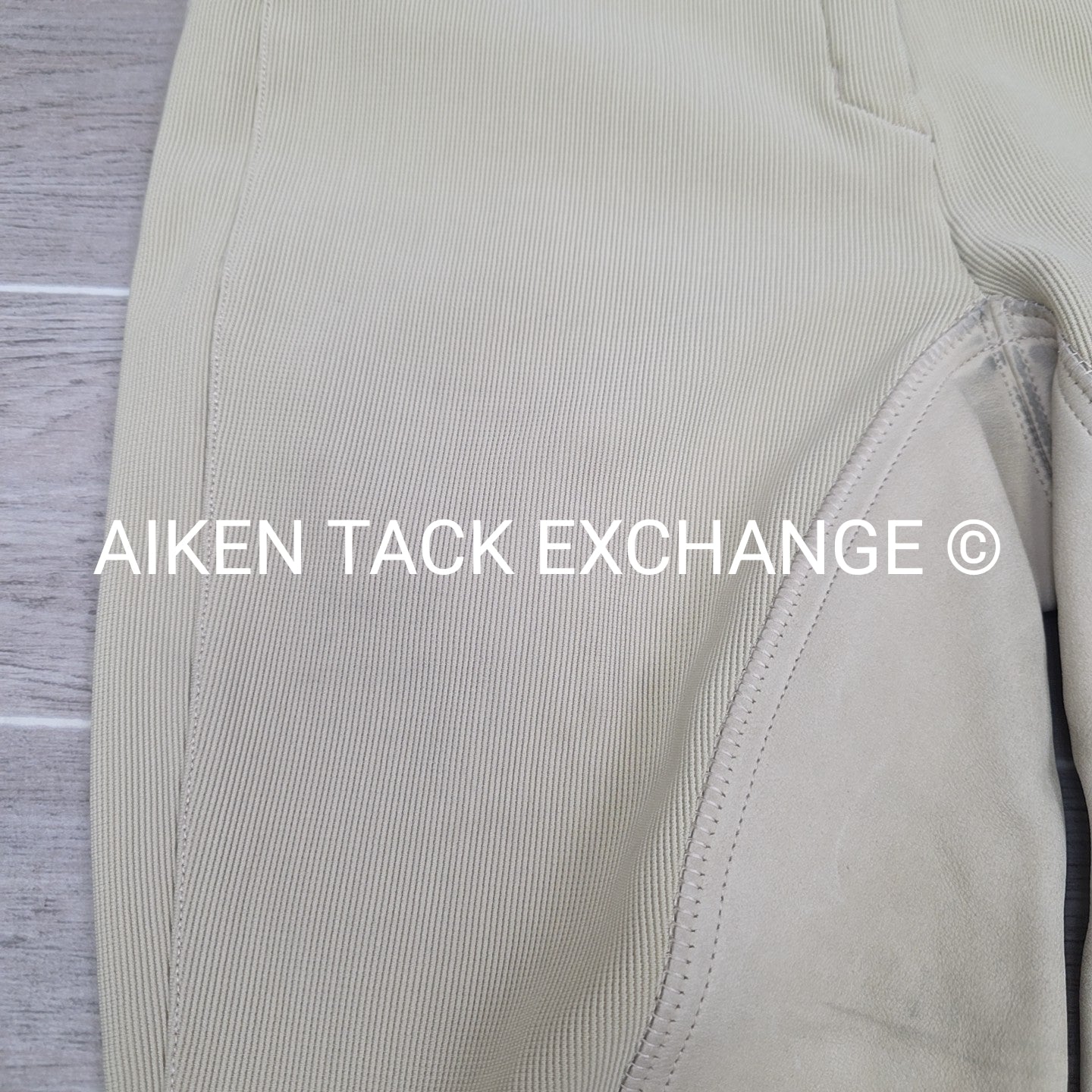 Trainers Choice Leather Full Seat Breeches, Size 34R