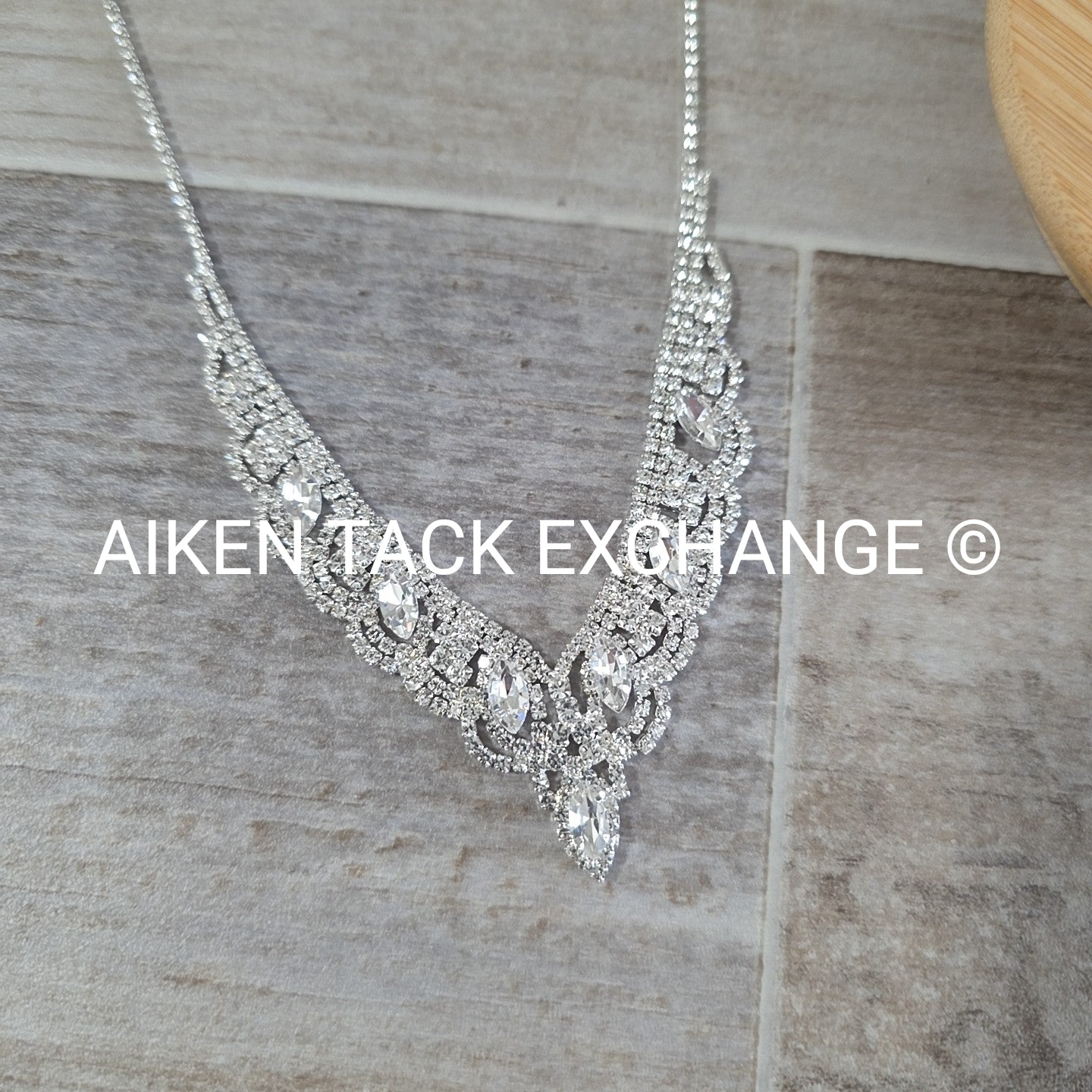 Claire's Bundle - 1 Tiara, 1 Set of Earrings, 1 Necklace