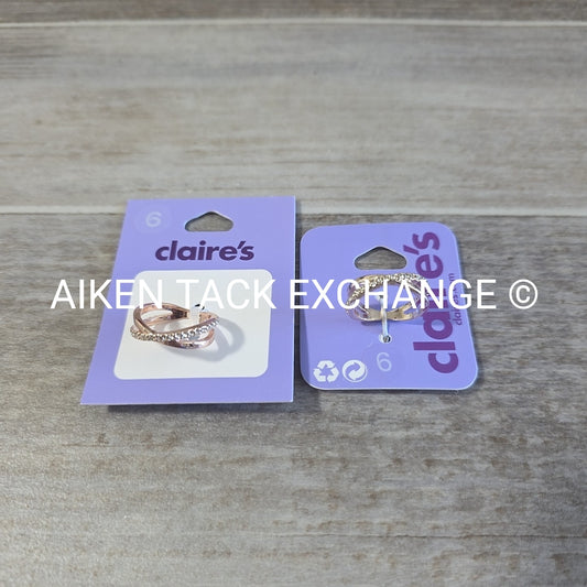 Claire's Rings (2) - Size 6