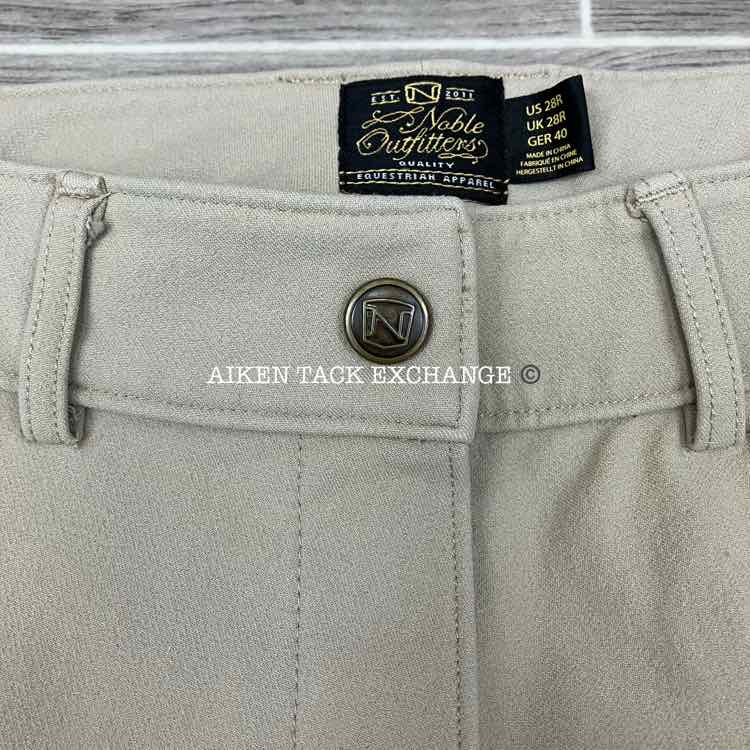 Noble Equestrian Signature Full Seat Breeches, Size 28 R