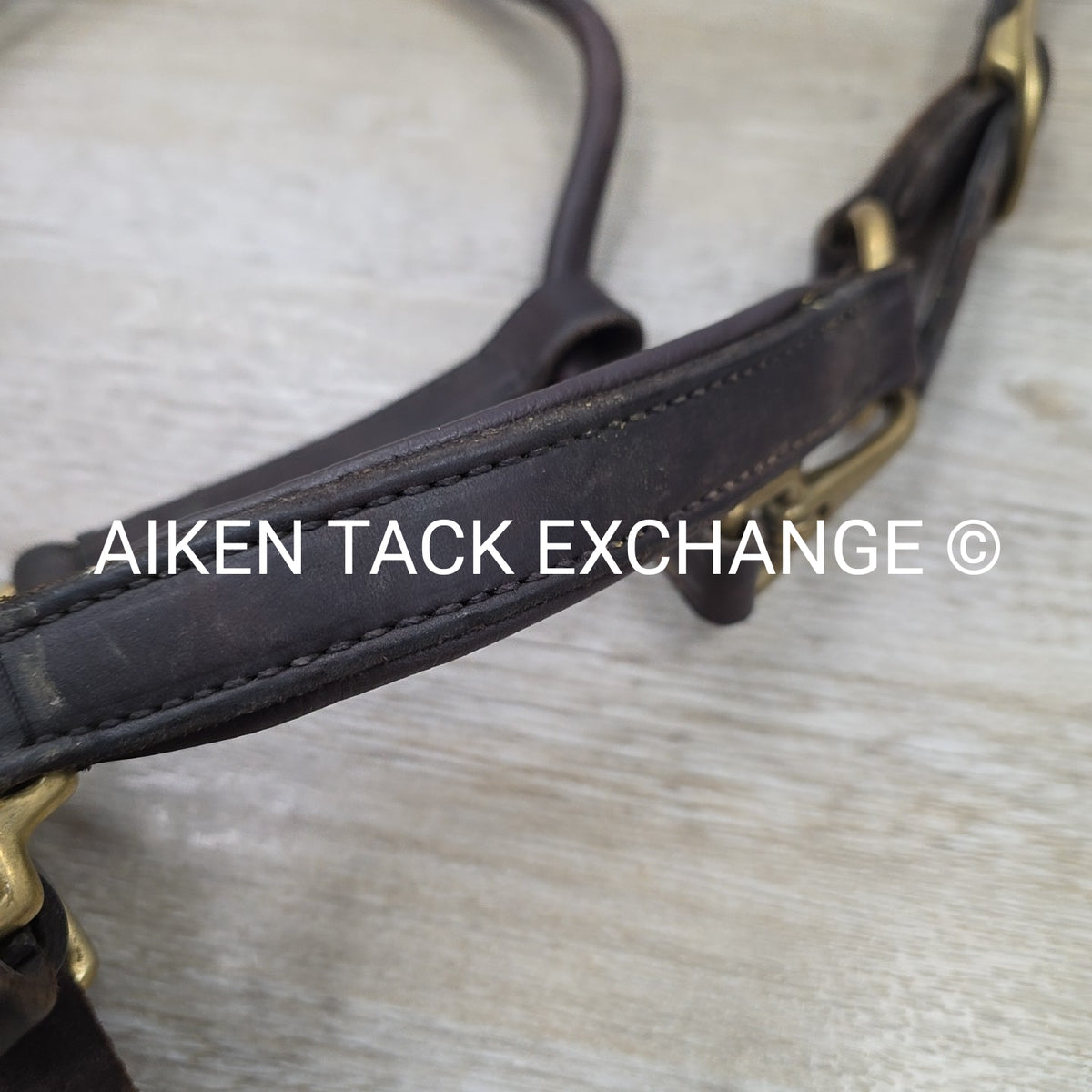 SmartPak Soft Padded Leather Halter, Brown, Oversize