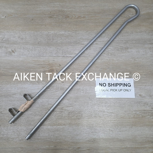 Swinging Metal Blanket Bar Rack with Wall Mounting Bracket