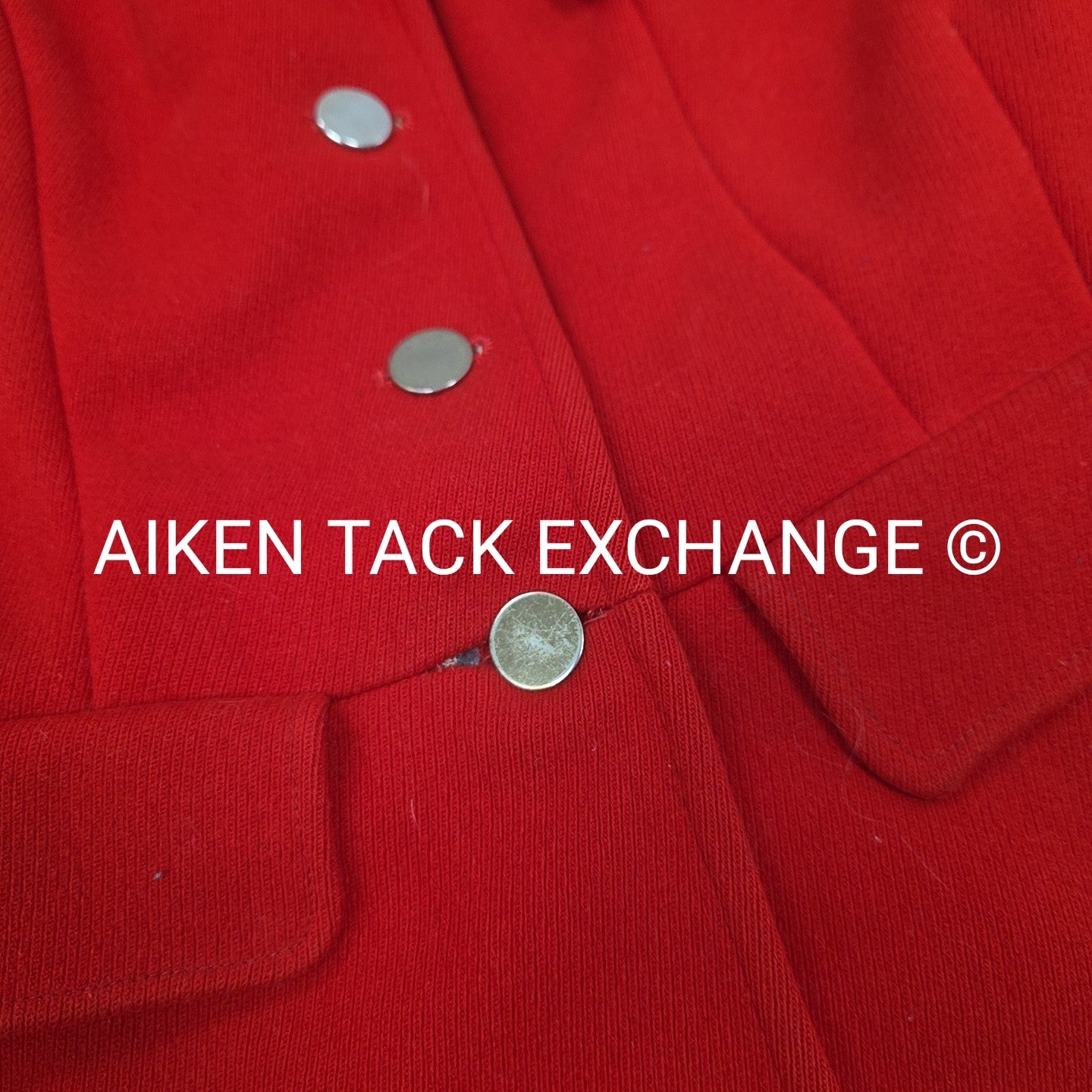 Bespoke Hebden Cord 4 Button Scarlet Hunt Coat, Ladies Small