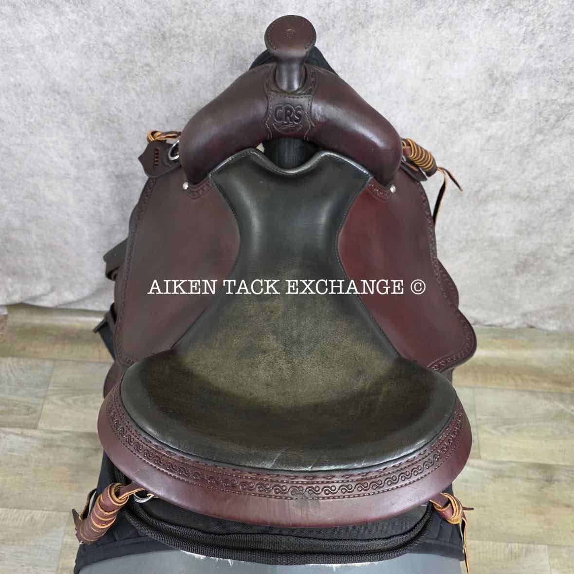 2020 Crest Ridge Saddlery Crusade Lite Western Saddle, 17" Seat, Wide Tree - Full QH Bars