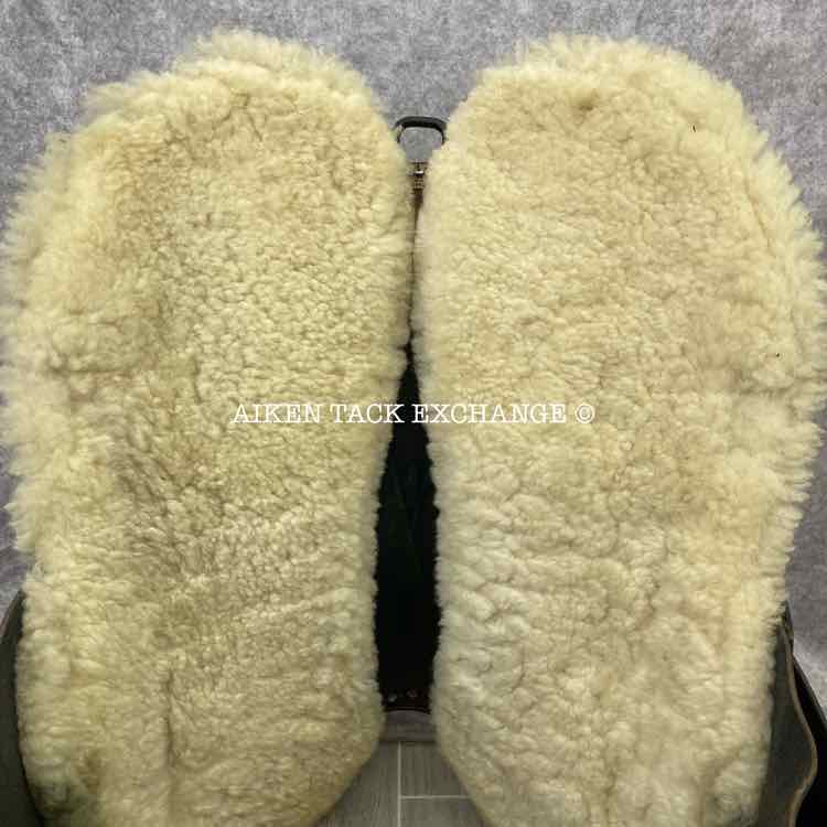 2012 Trevor James Northern Champion Drafter Australian Endurance Saddle, 16" Seat, Wide Tree - Full QH Bars