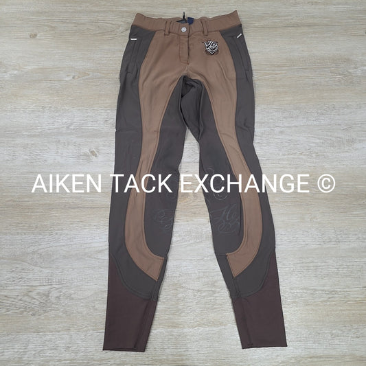 Horze Silicone Grip Full Seat Breeches, Size 24