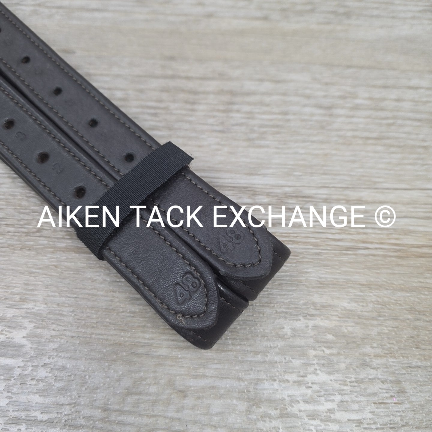 HDR Triple Covered Close Contact Stirrup Leathers, Havana, 48"