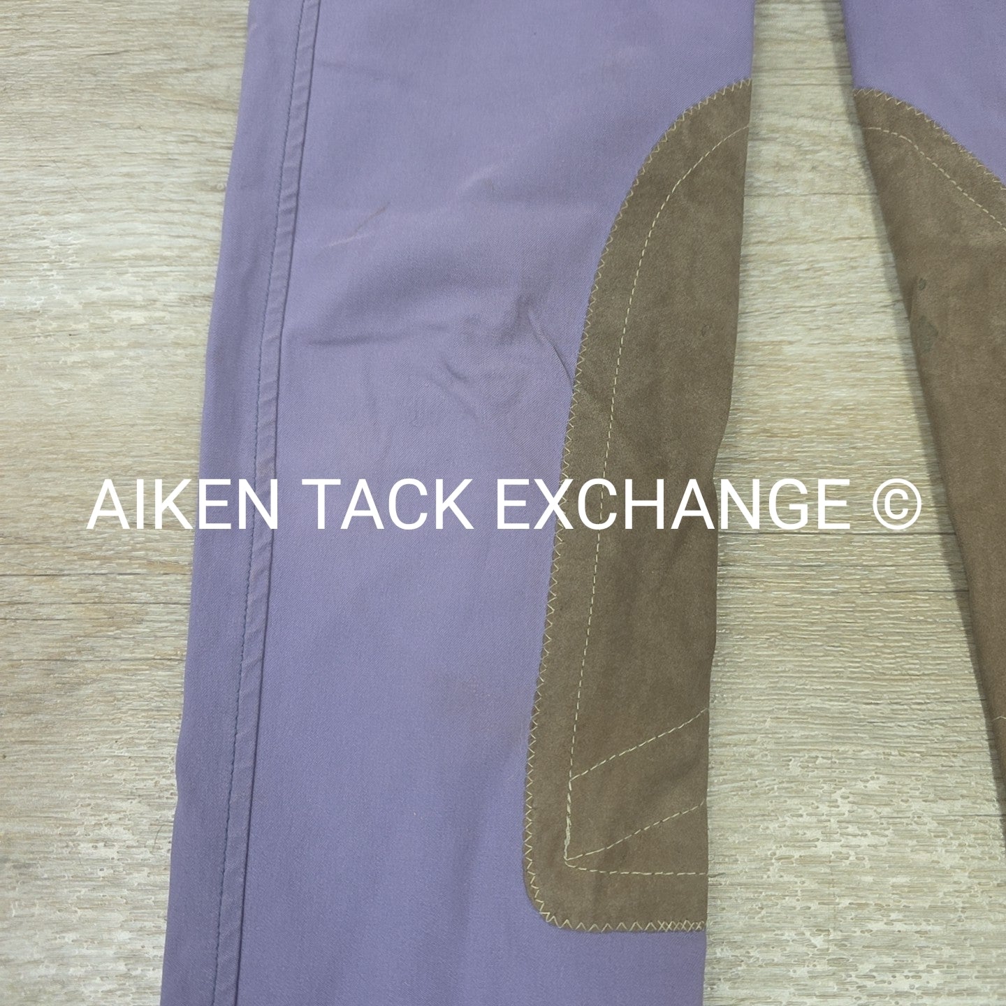 Tailored Sportsman Trophy Hunter Knee Patch Breeches, Ultra Violet, Size 24