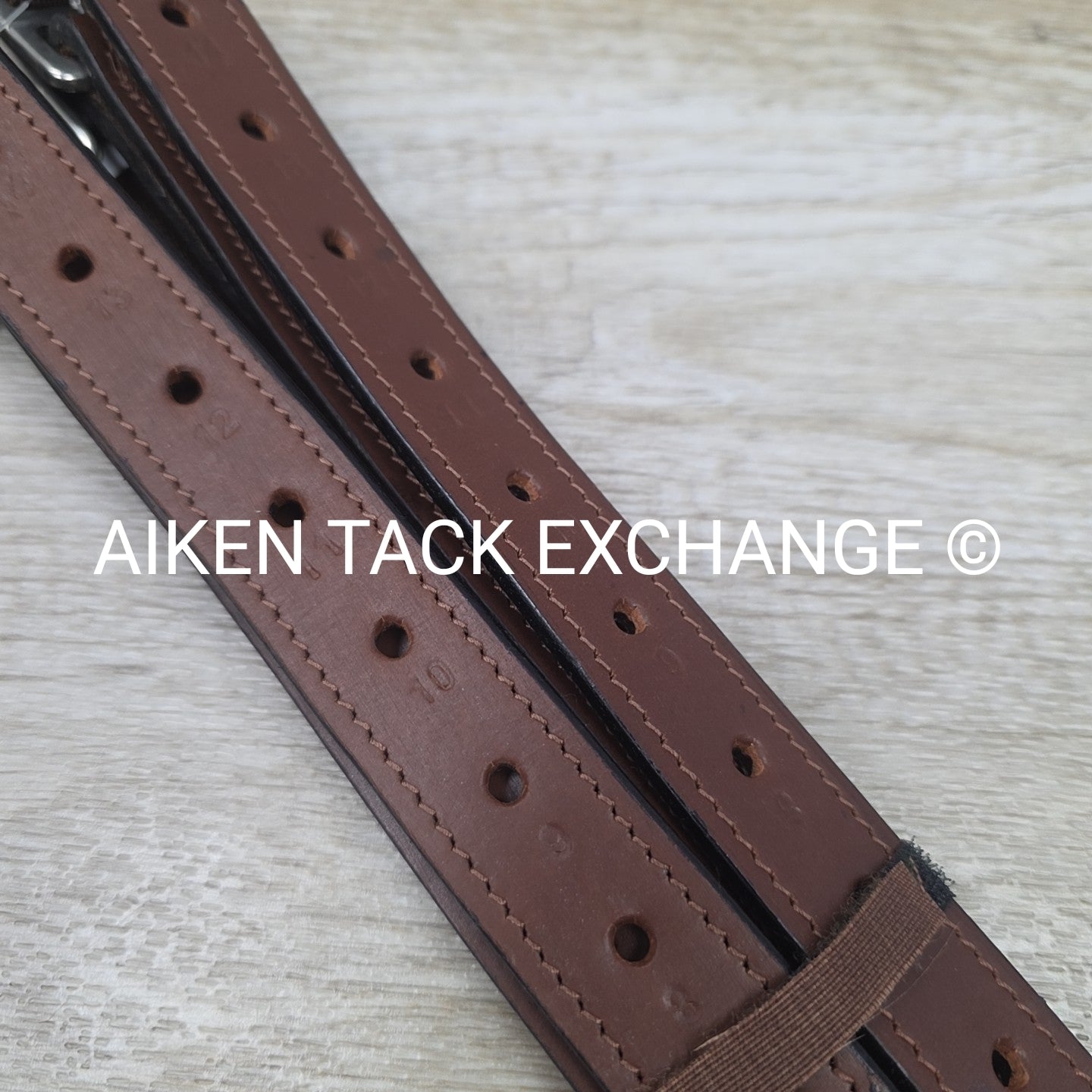 HDR Nylon Lined Stirrup Leathers, Australian Nut, 54"