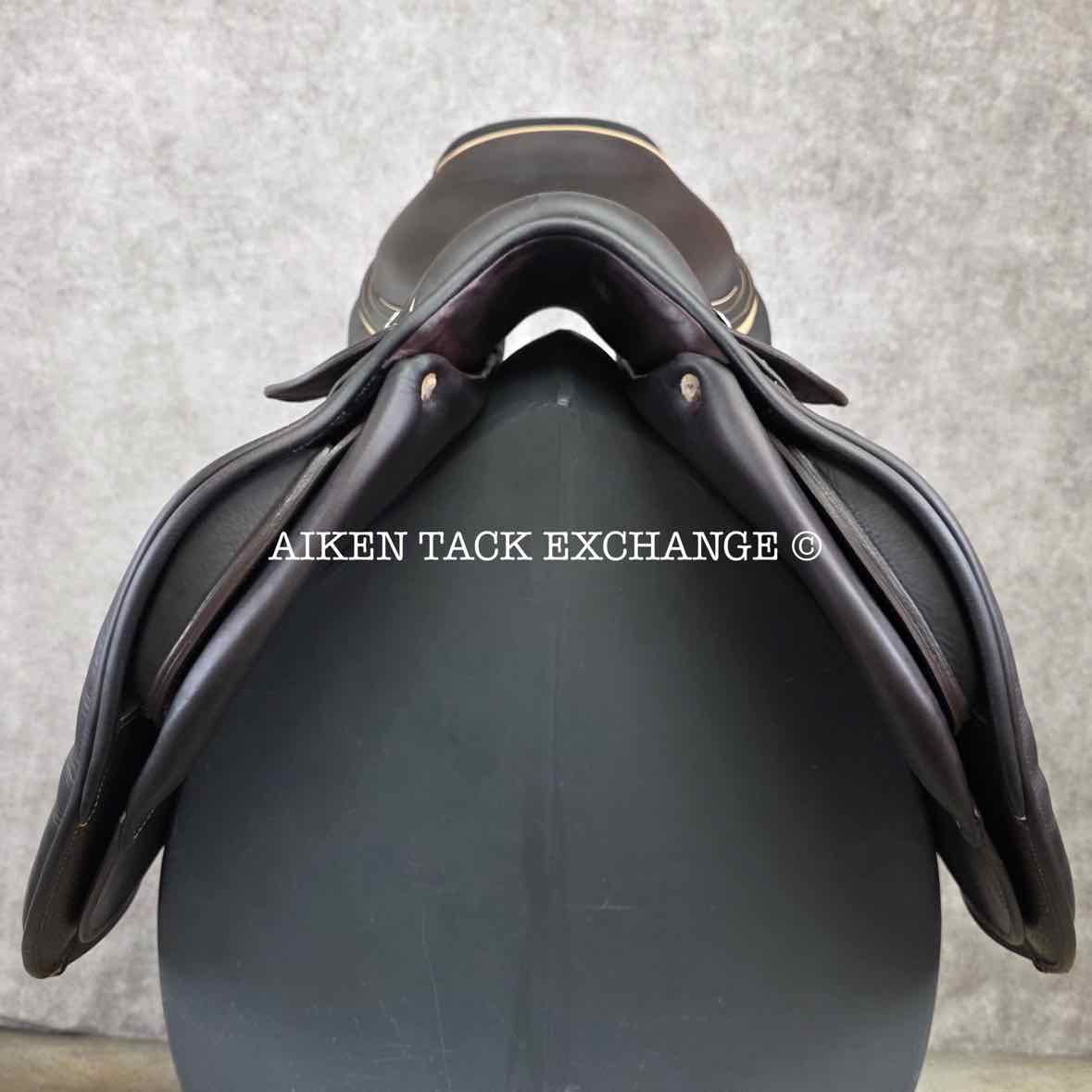 2016 CWD SE32 2GS Mademoiselle Close Contact Jump Saddle, 17.5" Seat - S2, 3L Flap, Dynamick Flex Tree - MW, Full Buffalo Leather