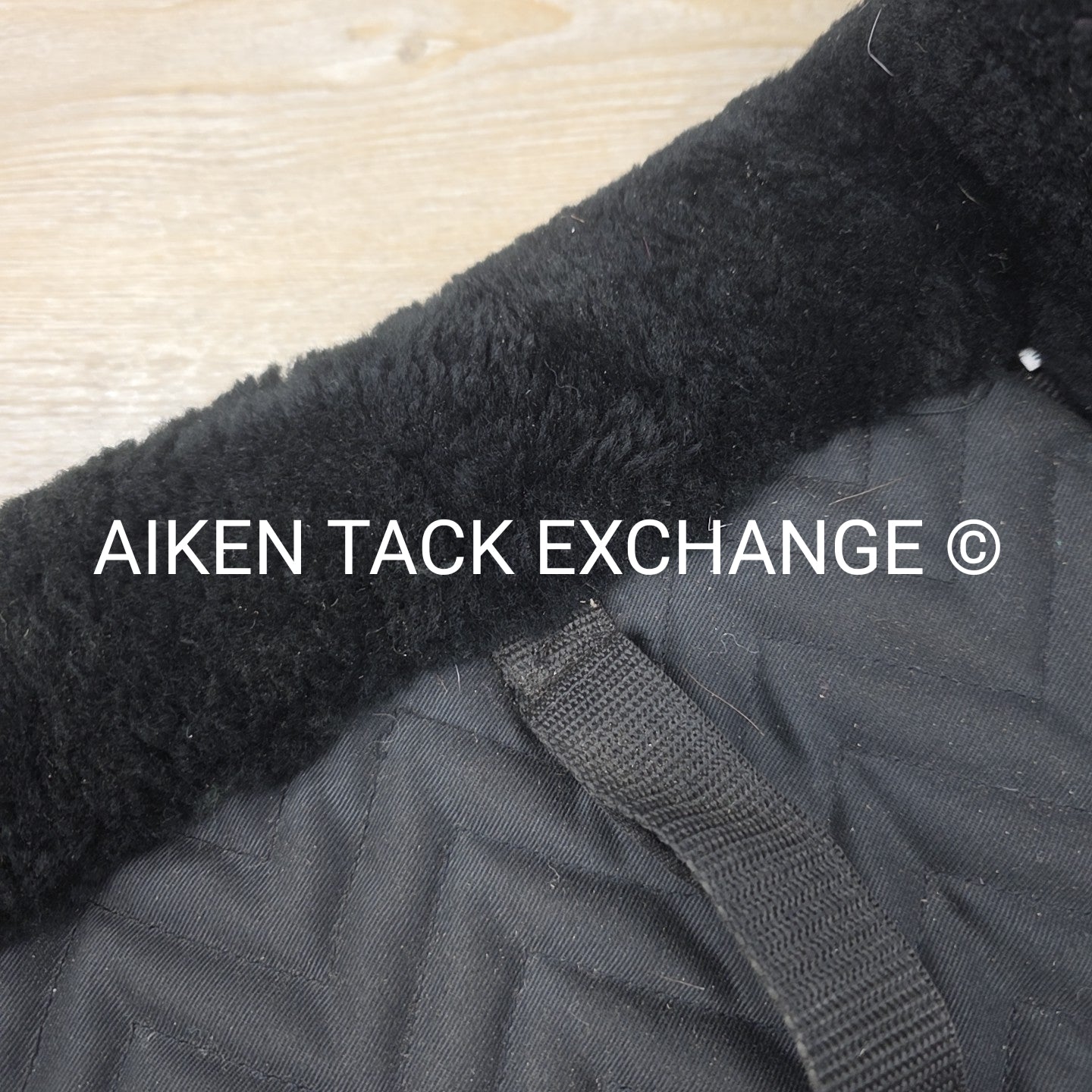 Fleeceworks FXK Technology Sheepskin Dressage Saddle Pad with Full Trim