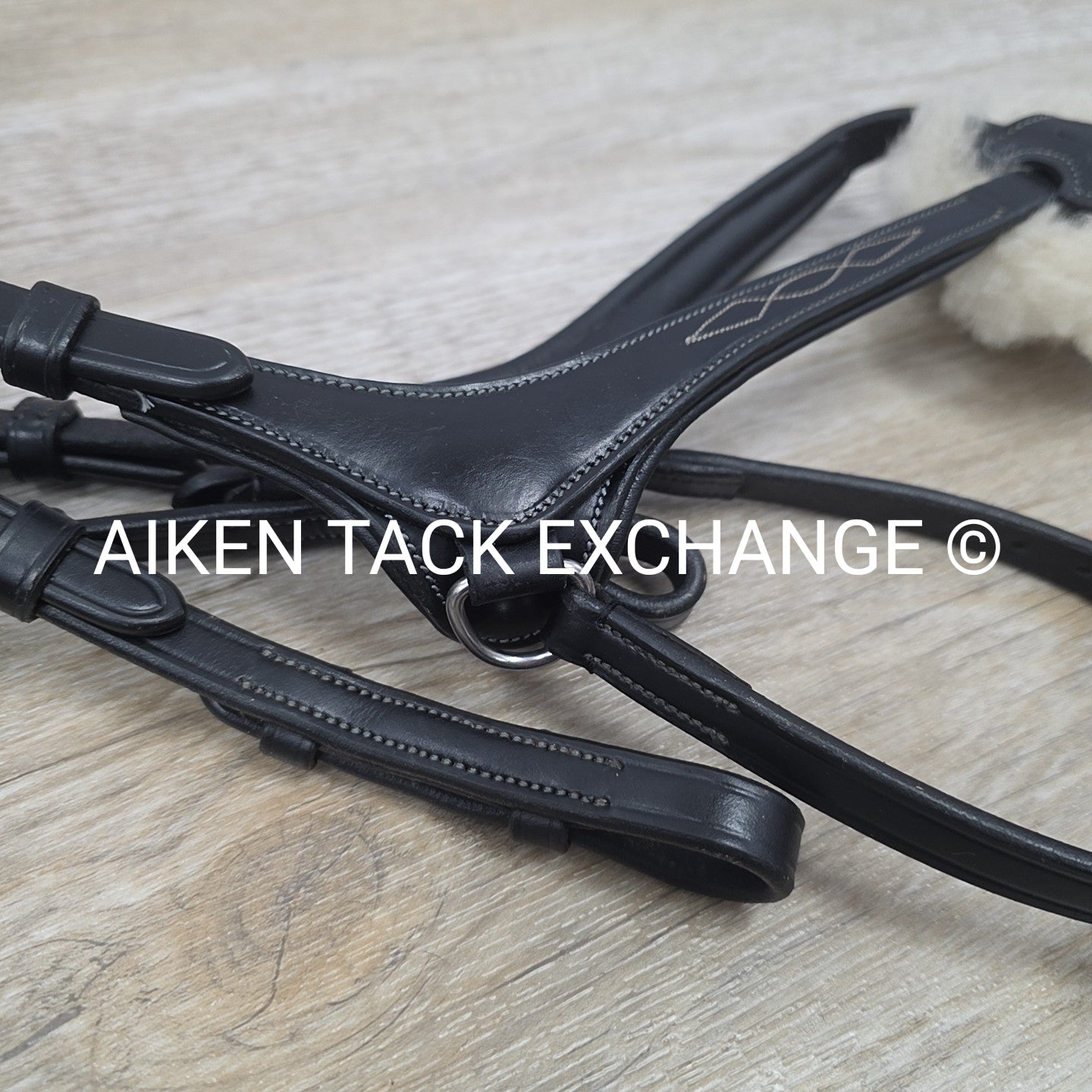 LeMieux Kudos Grackle Figure 8 Bridle, No Reins, Black, Size Full